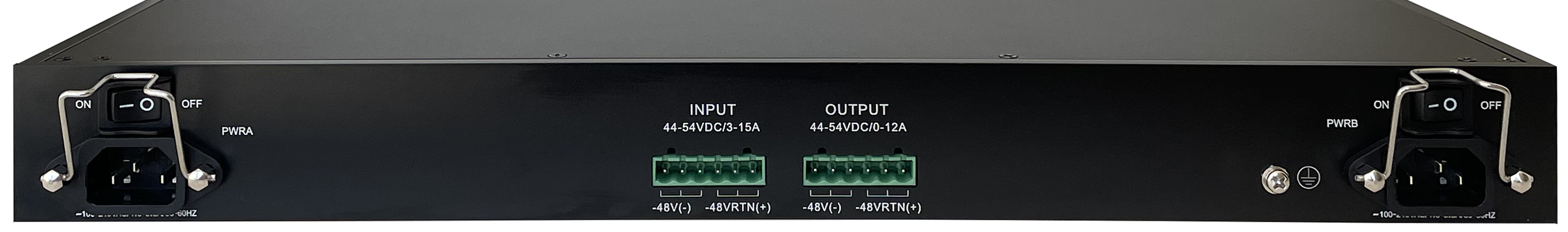 GLx series switch back panel